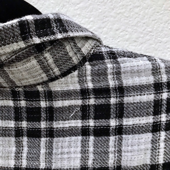Madewell Kemp plaid ex-boyfriend button down shirt - Picture 8 of 8